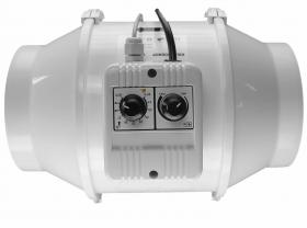 Extracteur TT-UN - Ø150mm - 552m3/H - Thermostat/Variateur Pré câblé